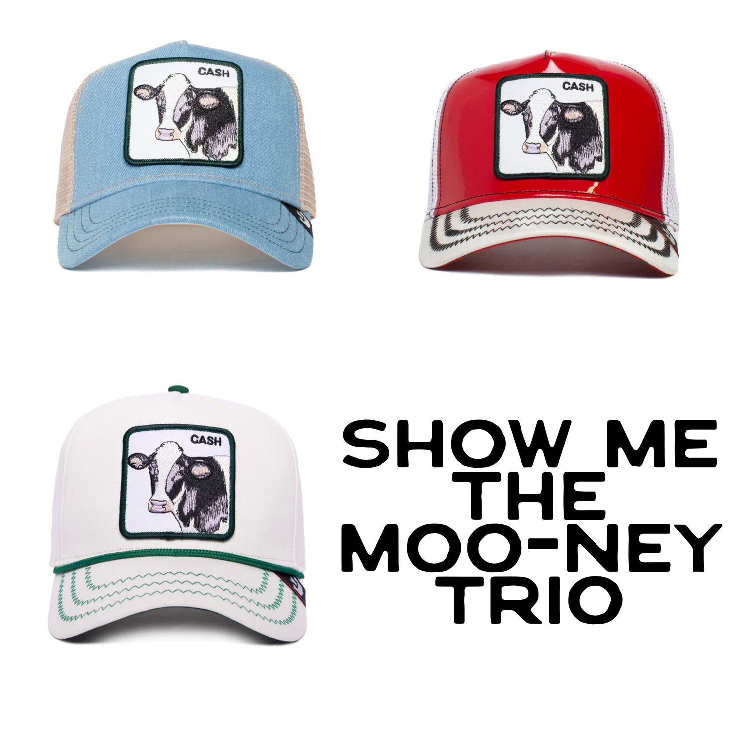 Show Me The Moo-ney Trio